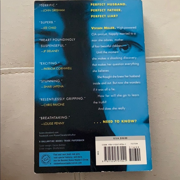 Book: Need to Know by Karen Cleveland - Picture 2 of 5